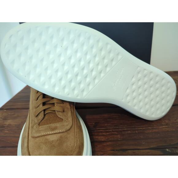 Good Man Brand Modern London Sneakers Snuff Brown Italian Suede Men's Size 9 - Picture 9 of 9